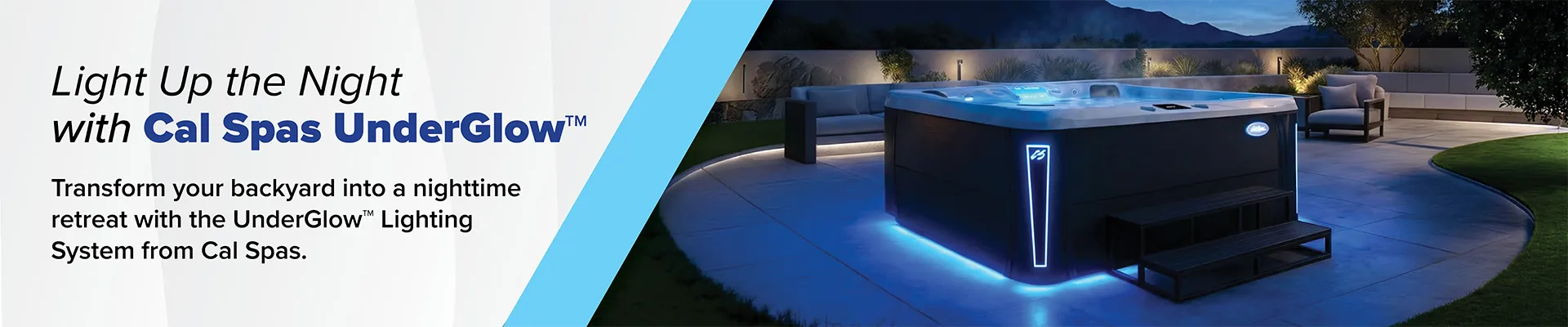 Calspas hot tub being used in a family setting - Suffolk